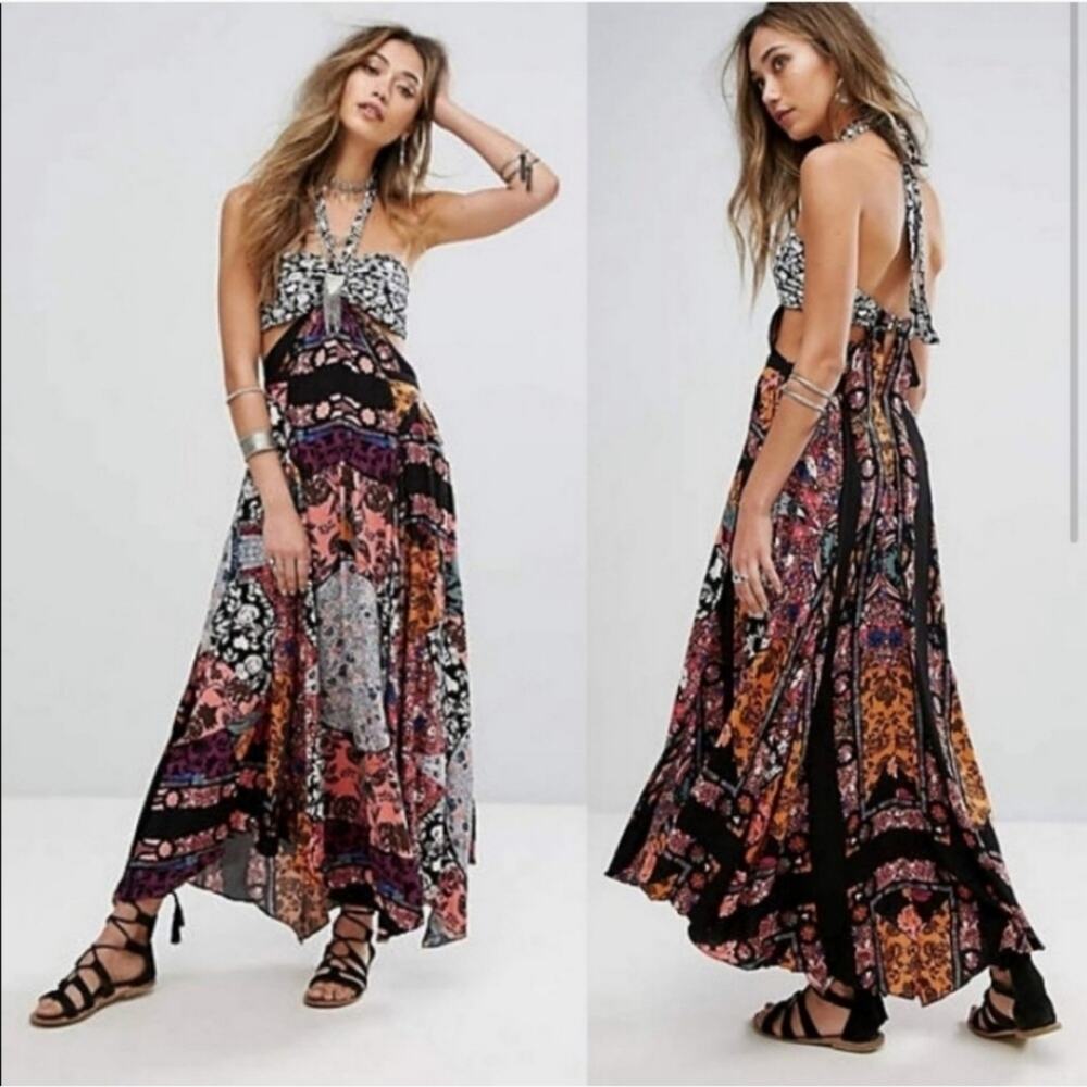 Free People California Love Size 6 Maxi Dress